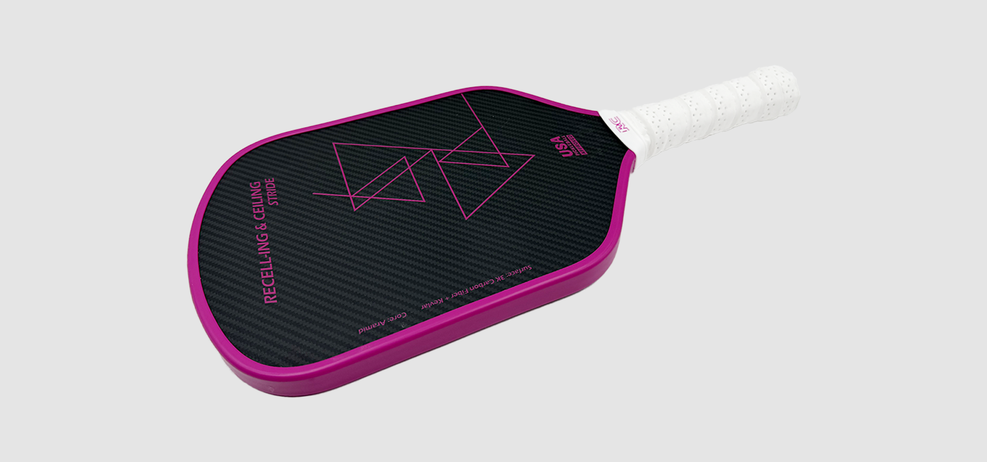 RC QUASAR Kevlar Aramid Pickleball Paddle-Stride